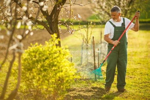 Domestic fencing in Hanworth improving privacy and garden security